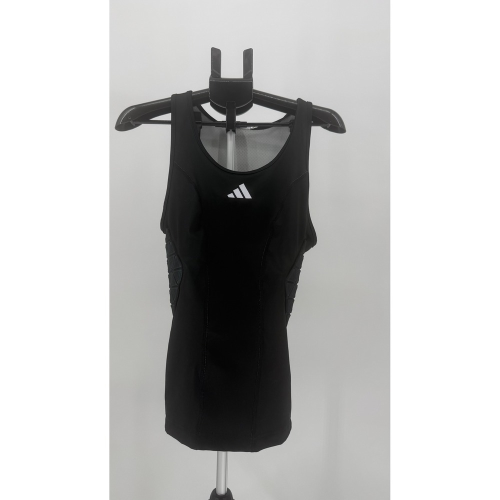 Adidas Men's Black Padded Tank Top Size L‎ Athletic Performance Fit